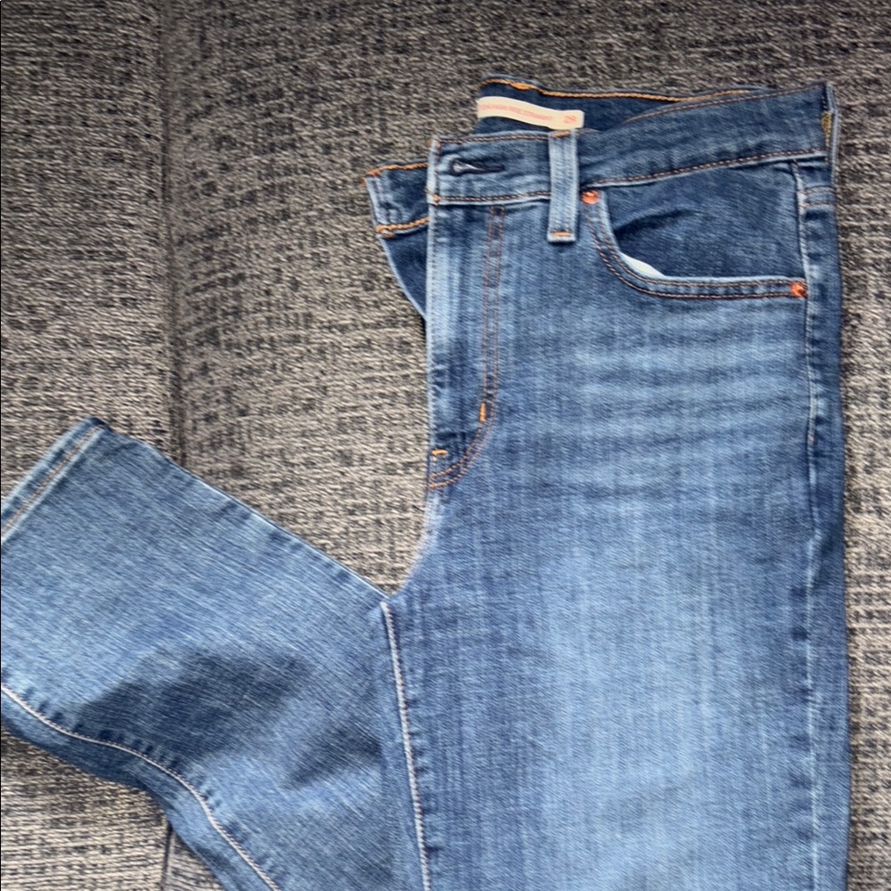 Levi's Blue Straight Jeans Classic Denim
